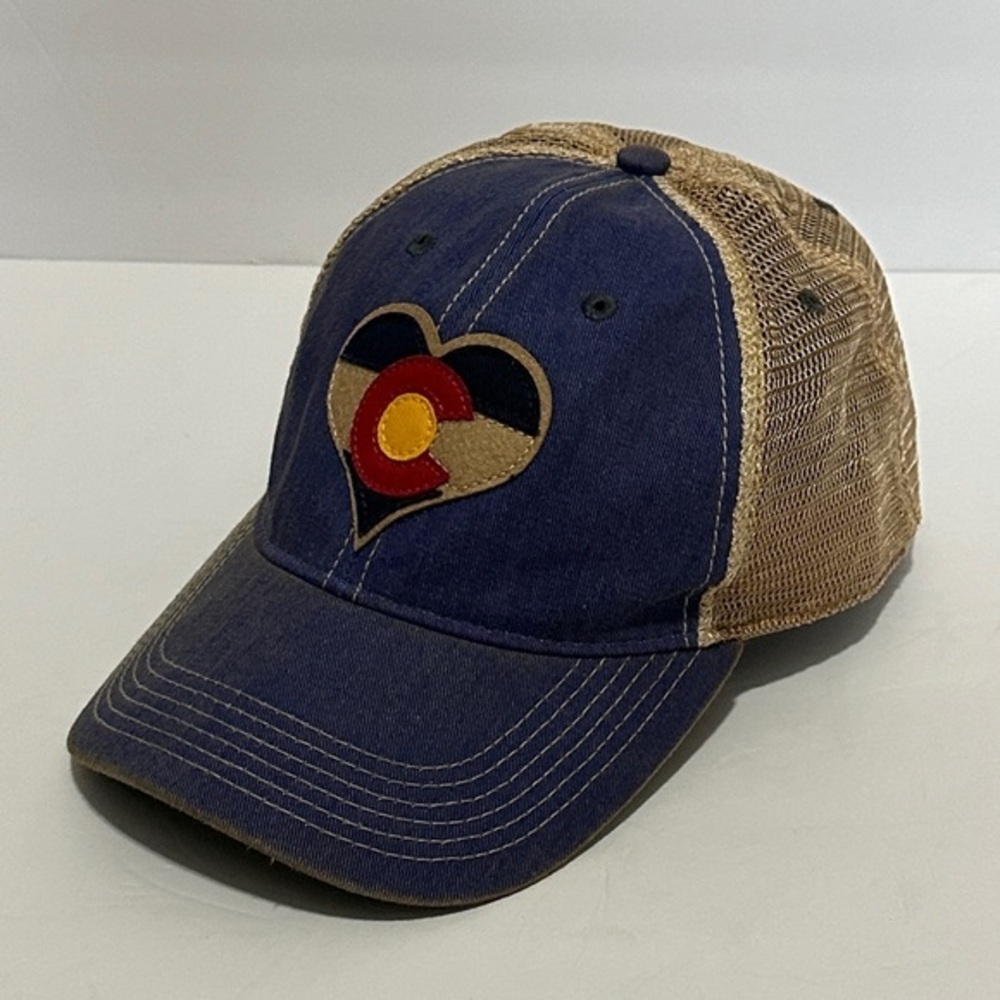 Legacy Colorado Heart Adjustable Baseball Cap Hat NWOT